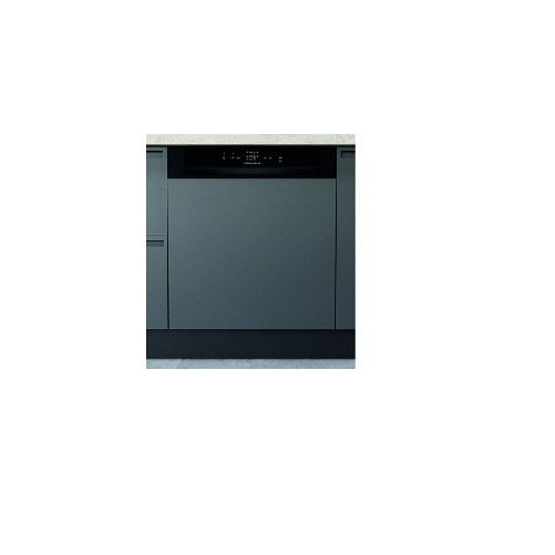 Hotpoint 14 Place Semi Integrated Dishwasher black