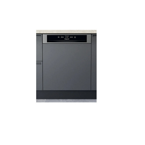 Hotpoint 14 Place Semi Integrated Dishwasher Stainless Steel