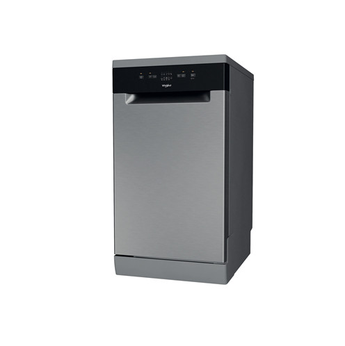 Whirlpool Slimline 45cm 10 place Freestanding Dishwasher – Stainless Steel | WH2FE10CS80XUK