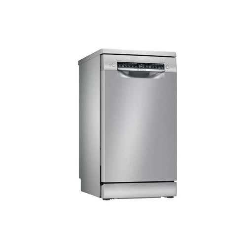 Bosch Series 4 45cm Slimline Dishwasher Silver Inox | SPS4HKI45G