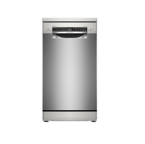 Bosch Series 2 Slimline Freestanding Dishwasher 45cm – Stainless Steel | SPS4HMI49G