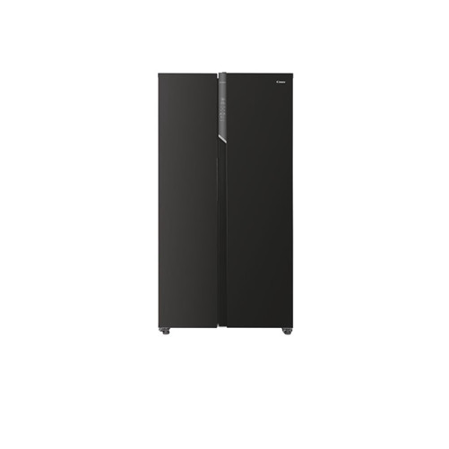 Candy Frost Free Non Plumbed American Fridge Freezer  Black | CHSBSV5172EBKN