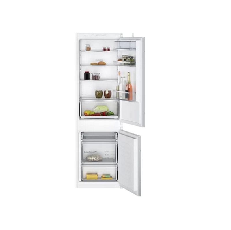 NEFF N50 Integrated 60/40 Fridge Freezer – Sliding Hinge | KI5862SEOG