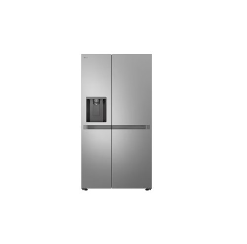 LG Plumbed NatureFresh Side-By-Side Fridge Freezer 641L – Prime Silver | GSLC40PYPE