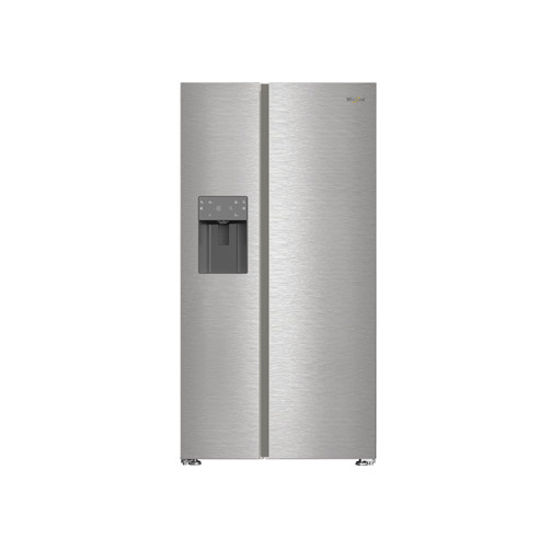 Whirlpool American Side By Side Fridge Freezer Plumbed – Inox | WHG26573WX4UK