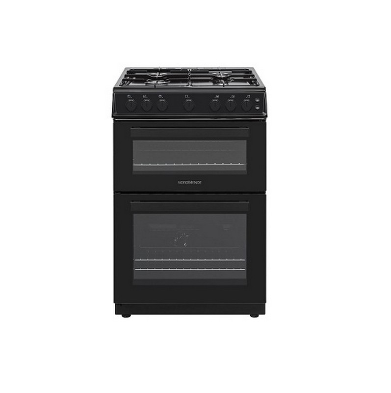 Nordmende 60cm LPG Twin Cavity Cooker – Black