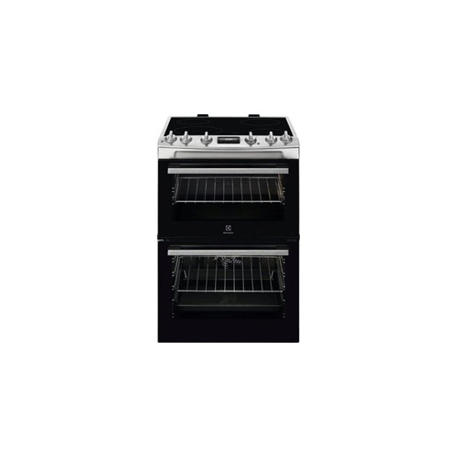 Electrolux 60cm Freestanding Electric Cooker – Steel | LKR655200X
