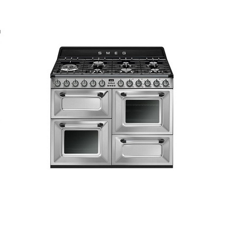 Smeg 110cm Victoria Dual Fuel Range Cooker – Stainless Steel