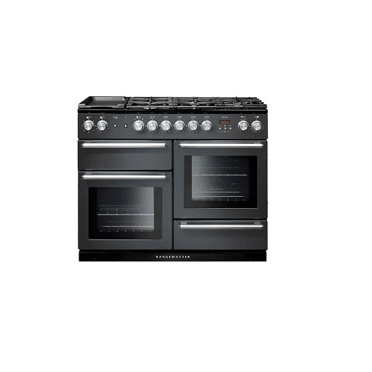 Rangemaster NEX110DFFSL/C  Nexus Dual Fuel 110 Range Cooker – Slate Chrome