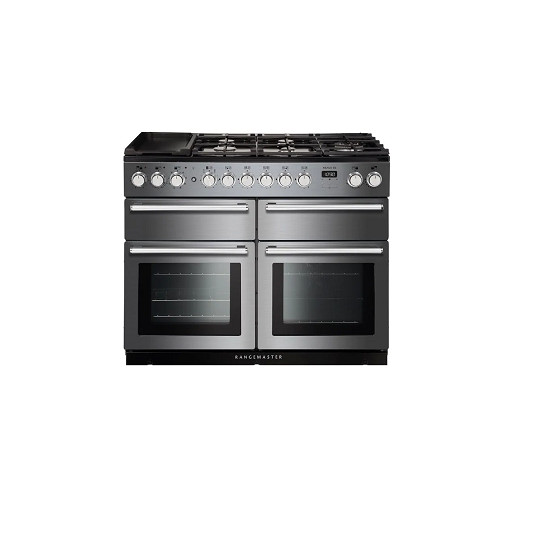 Rangemaster NEXSE110DFFSS/C Nexus SE Dual Fuel 110 Range Cooker – Stainless Steel