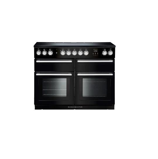 Rangemaster Nexus SE NEXSE110EIBL/C  Electric Range Cooker W/ Induction Hob – Black
