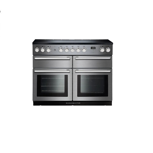 Rangemaster NEXSE110EISS NEXUS SE Range Cooker – Stainless Chrome