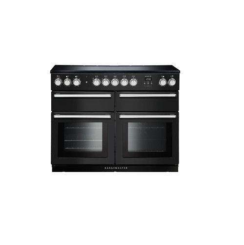 Rangemaster Nexus SE 110cm Electric Induction Range Cooker – Charcoal Black/Chrome