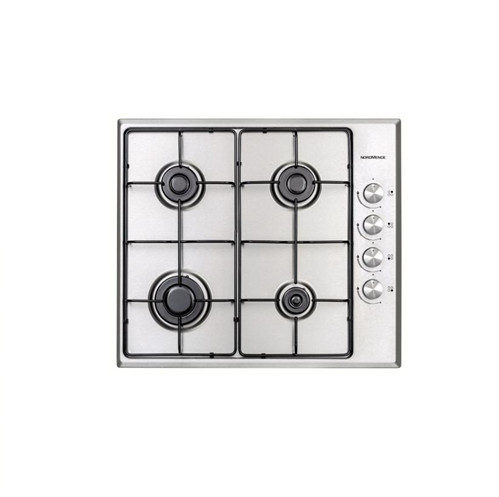 NordMende 60cm 4 x Burner Gas Hob – Stainless Steel | HGE603IX