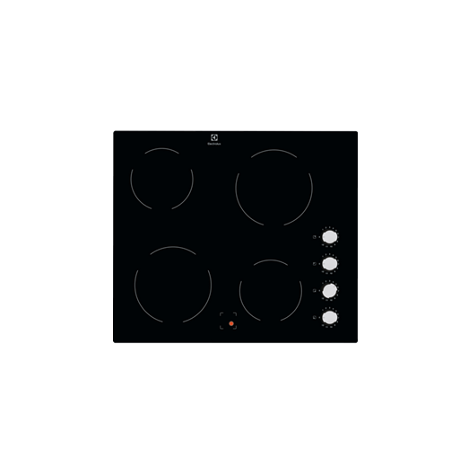 Electrolux 60cm Ceramic Hob with Dial controls
