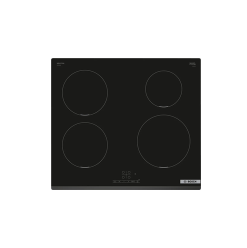 Bosch Series 4 60cm 4 Zone Induction Hob – Black | PIE631BB5E