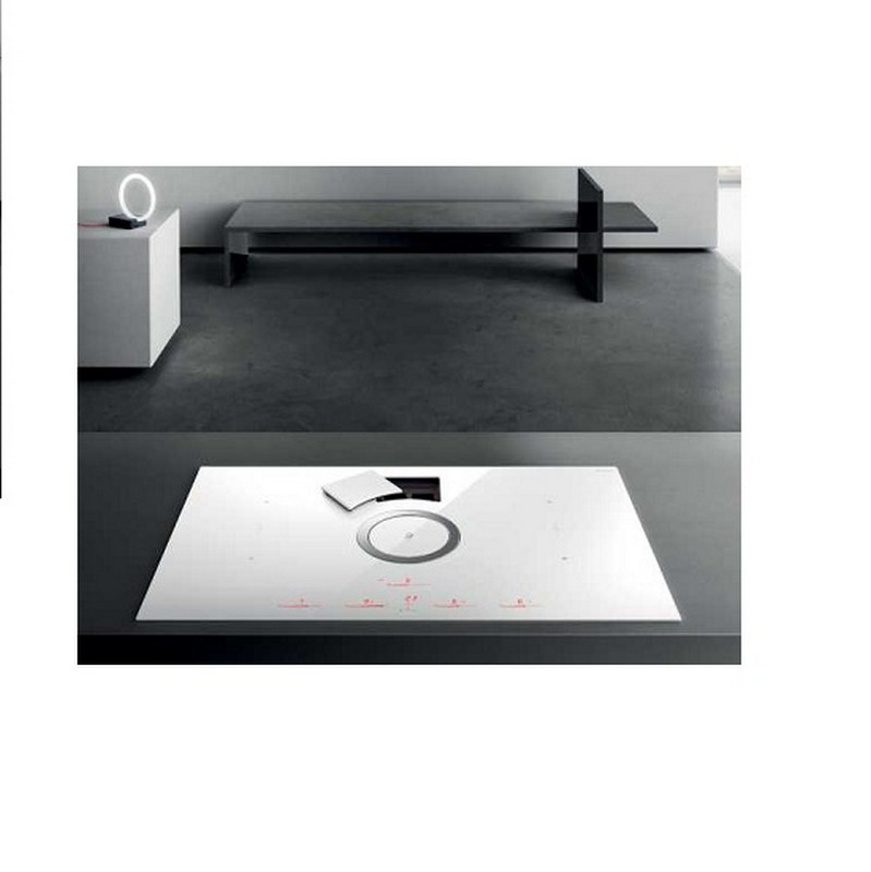 Nikolatesla Switch Down Draft Hob – Recirculating – White