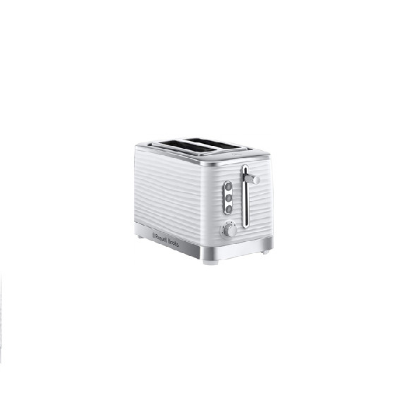 Russell Hobbs Inspire White 2 Slice Toaster | 24370
