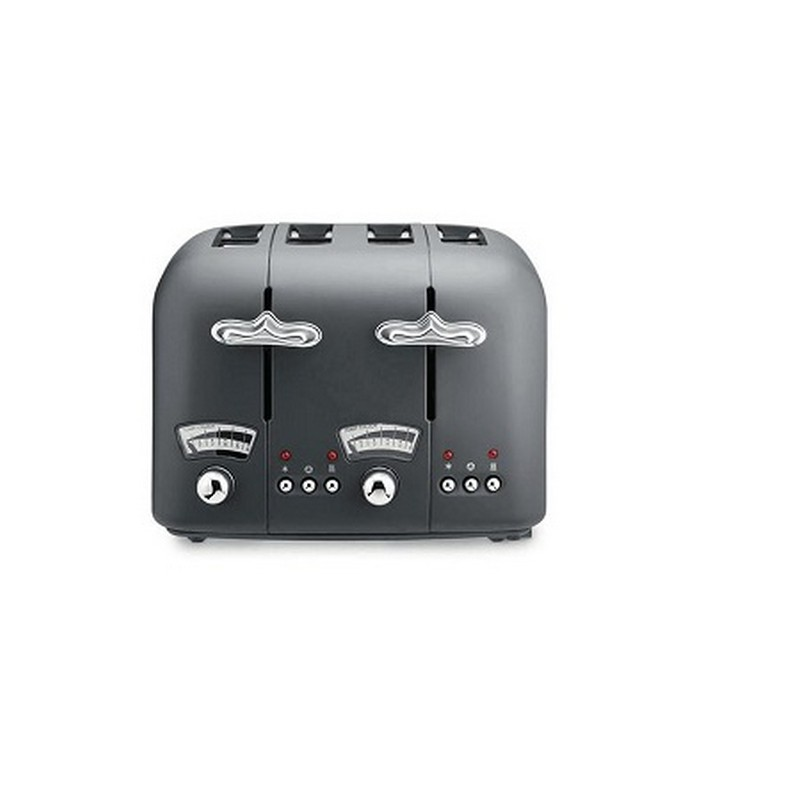 DeLonghi Argento Silva 4 Slice – Grey