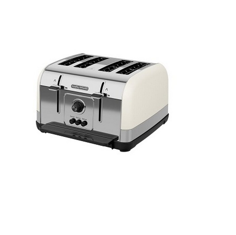Morphy Richards Venture Cream 4 Slice Toaster