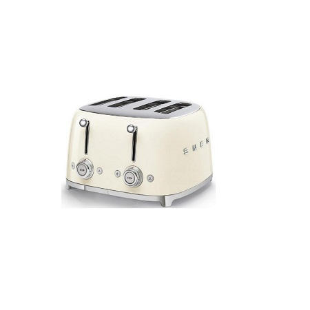 Smeg 50’s Retro Style 4 Slice Toaster – Cream