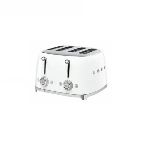 Smeg 50’s Retro Style Aesthetic 4 Slice Toaster – White