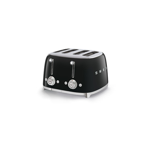 Smeg 50’s Retro Style Aesthetic 4 Slice Toaster – Black