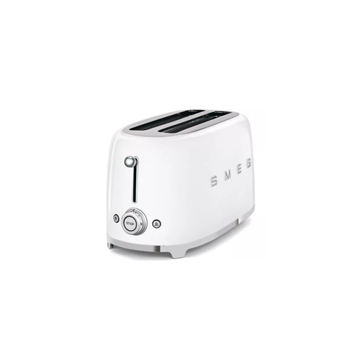 Smeg 50’s Style 4 Slice 2 Long Slot Toaster Gloss – White