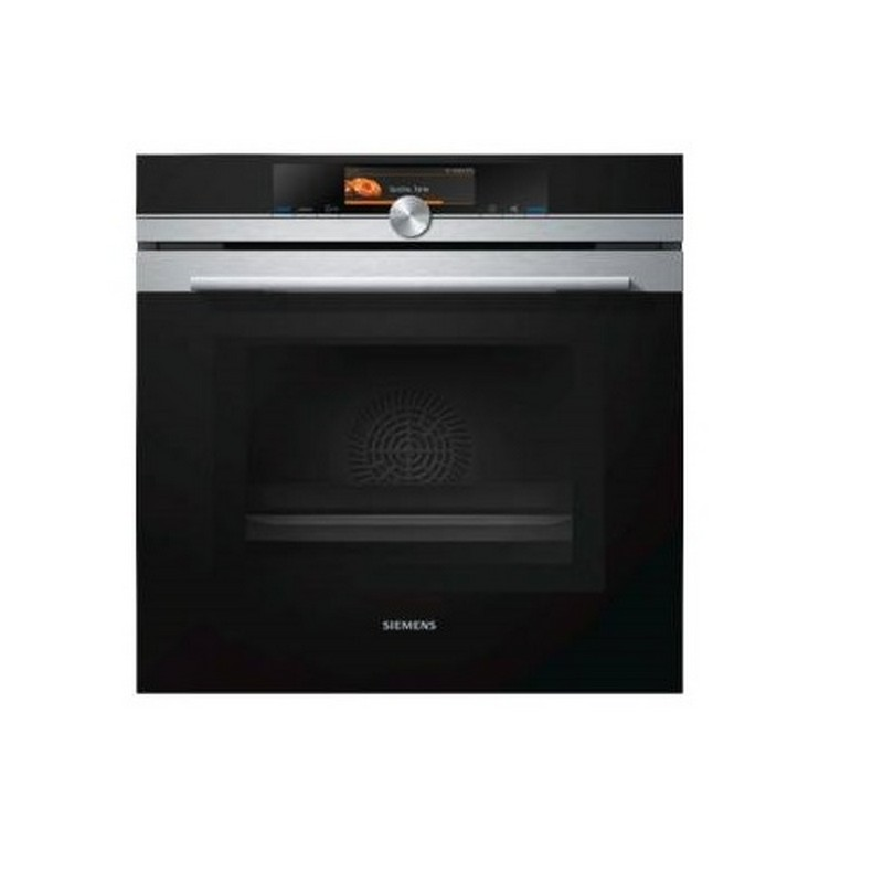 SIEMENS IQ700 Active Clean Microwave & Oven – Black / Steel