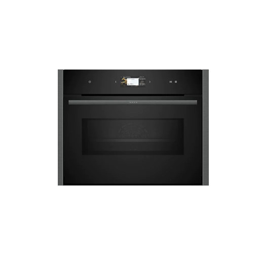 Neff N 90 Built-in compact oven with microwave function – Graphite Grey | C24MS31G0B