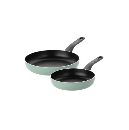 Berghoff LEO Non-stick Aluminum Frying Pan Set – Sage