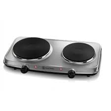 Russell Hobbs 2 Zone Electric Mini Hob – Stainless Steel