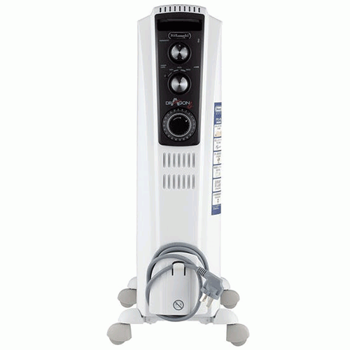 Delonghi Dragon 4 Oil Filled Radiator | White