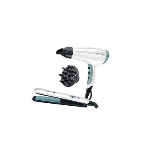 Remington Shine Therapy Giftset Hairdryer & Straightener | S8500GP