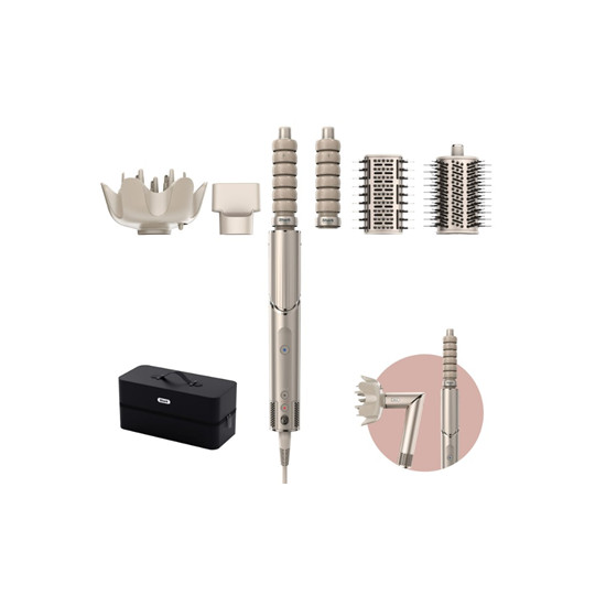 Shark FlexStyle 5-in-1 Air Styler & Hair Dryer with Storage Case – Stone | HD446SLUK