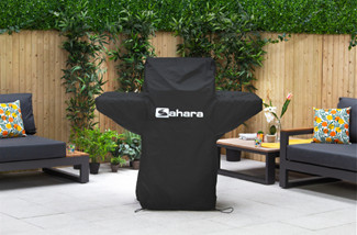 Sahara 3 Burner Bbq Cover X350 – Black | C-3BCIR