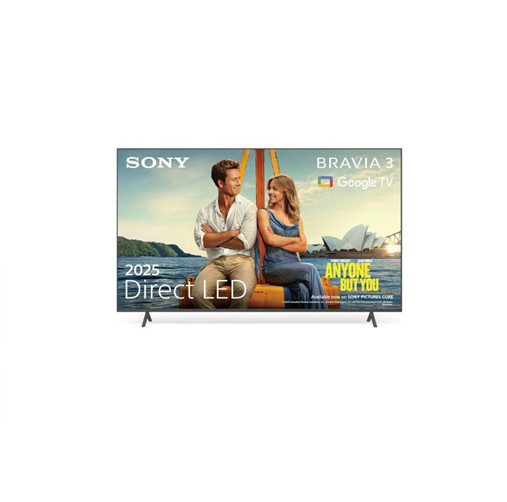 Sony 65″ BRAVIA 3 4K Direct LED TV (2025) 5 YR Warranty | K65S38B.UKA
