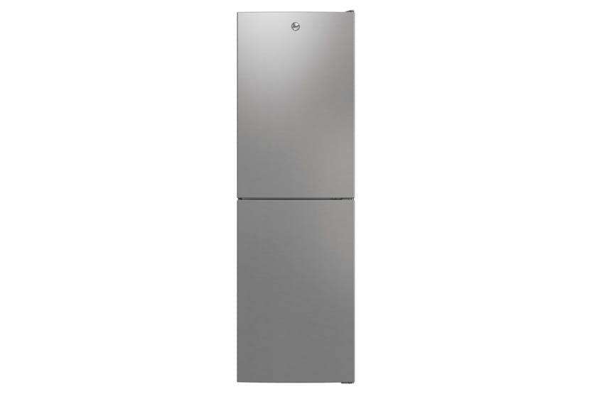 Hoover H-FRIDGE 300 Freestanding Fridge Freezer | Silver| HVT3CLECKIHS-1