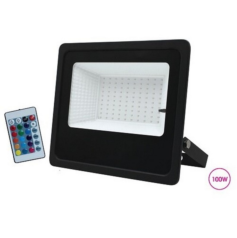 EVOLEC 100W LED RGB FLOODLIGHT