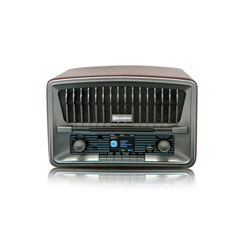Vintage Style Radio with DAB+, FM, Bluetooth & USB | ROAHRA-270CD+BT