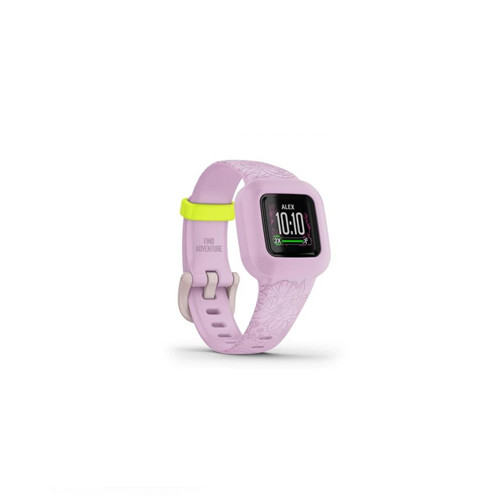 Garmin Vivofit Jr 3 – Lilac Floral Fitness Tracker for Kids
