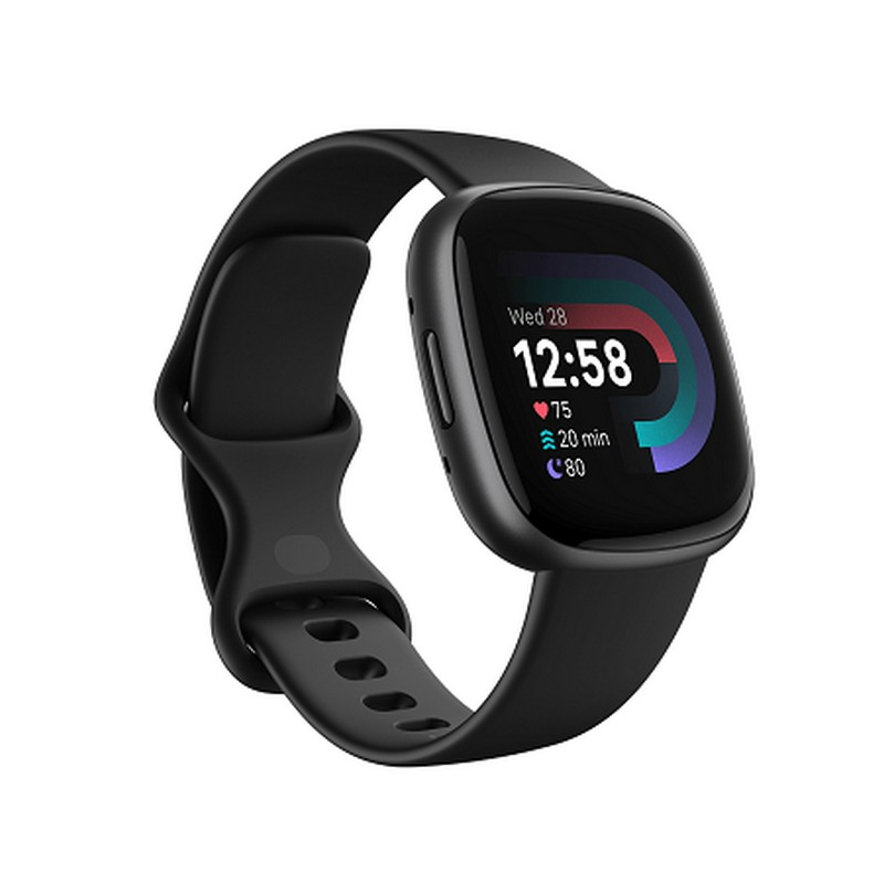 Fitbit Versa 4 Smartwatch | Black & Graphite