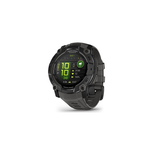 Garmin, 010-03020-00, Instinct 3 50 mm AMOLED Black with Charcoal Band