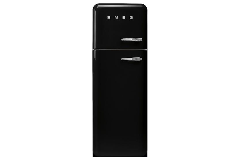 Smeg 50's Retro Style Freestanding Fridge Freezer | FAB30LBL5UK | Black