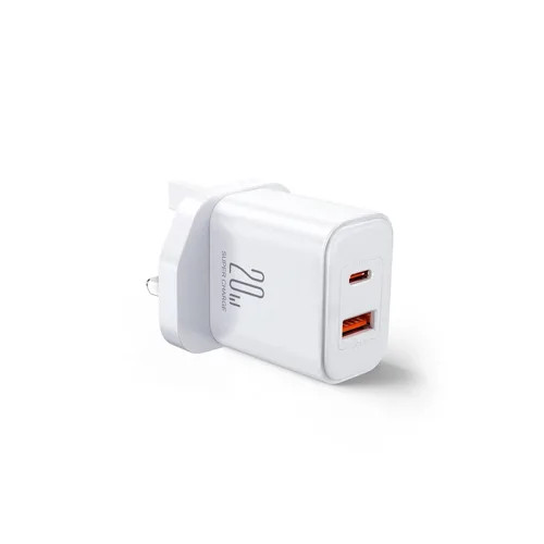 Joyroom 20W Dual Port USB-A / Type C Charger | HL-TCF05