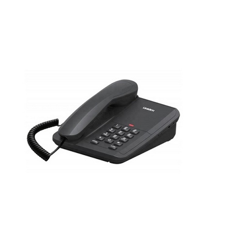 Uniden Extension Desktop Corded Phone Black