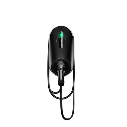 MyEnergi zappi GLO 7kw Black Tethered