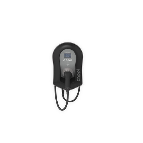Zappi EV Charger 22kw Tethered Black