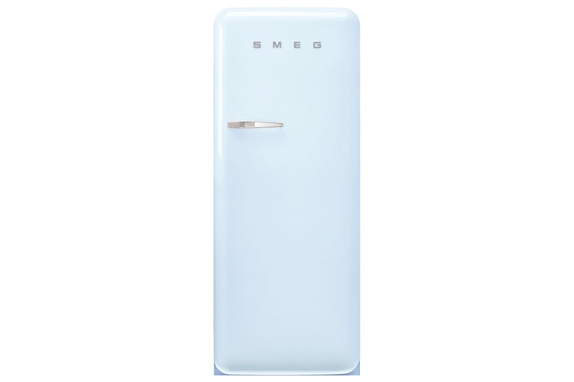 Smeg 50's Style Freestanding Fridge Freezer | FAB28RPB5UK | Pastel Blue