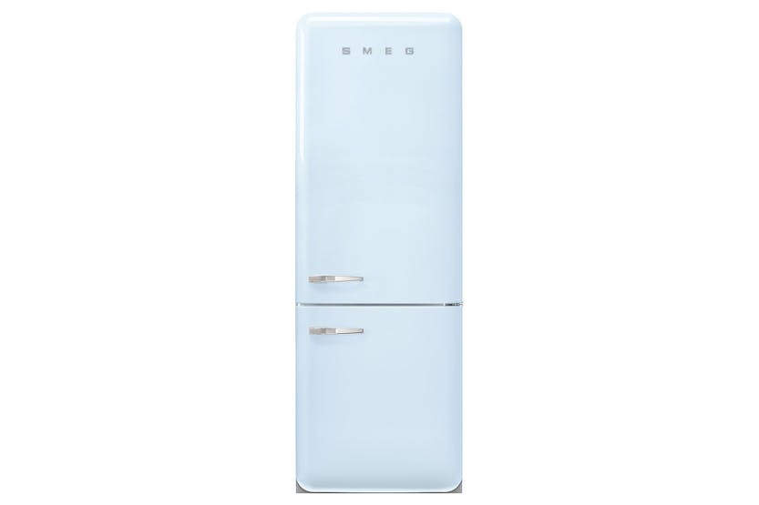 Smeg 50's Style Freestanding Fridge Freezer | FAB38RPB5 | Pastel Blue